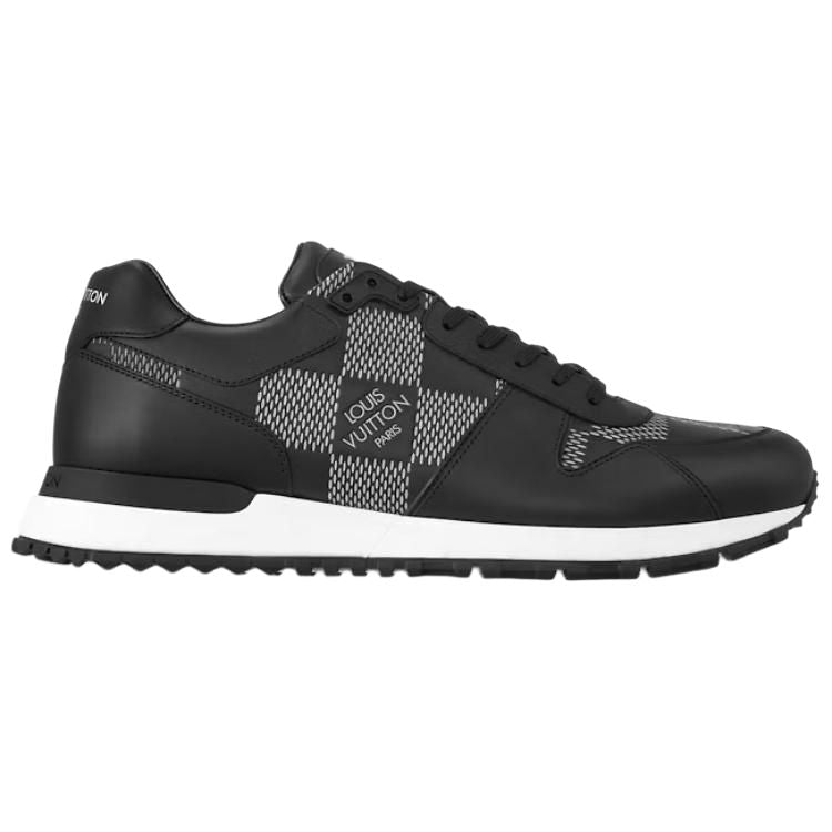 LOUIS VUITTON Run Away Low Top Casual Shoes Men's Black
