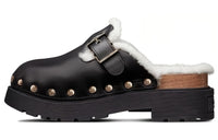 DIOR Diorquake Closed Toe Slippers Women's Black