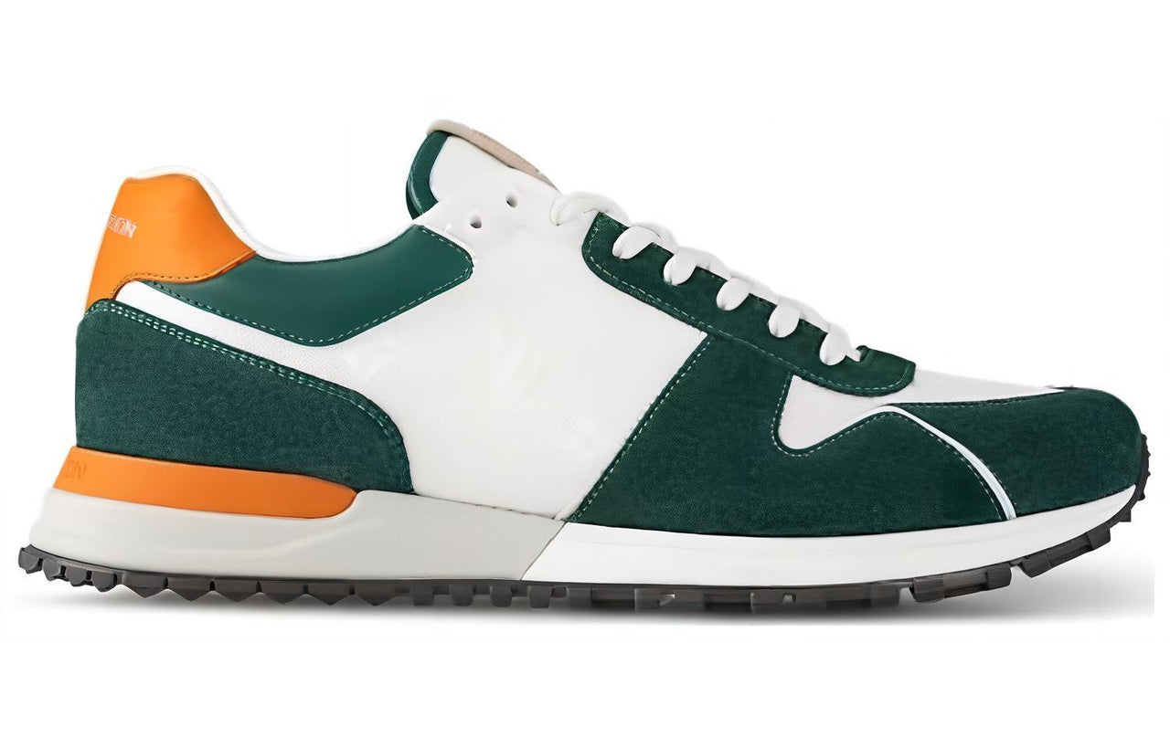 LOUIS VUITTON Run Away Sneakers 'White Green Orange'