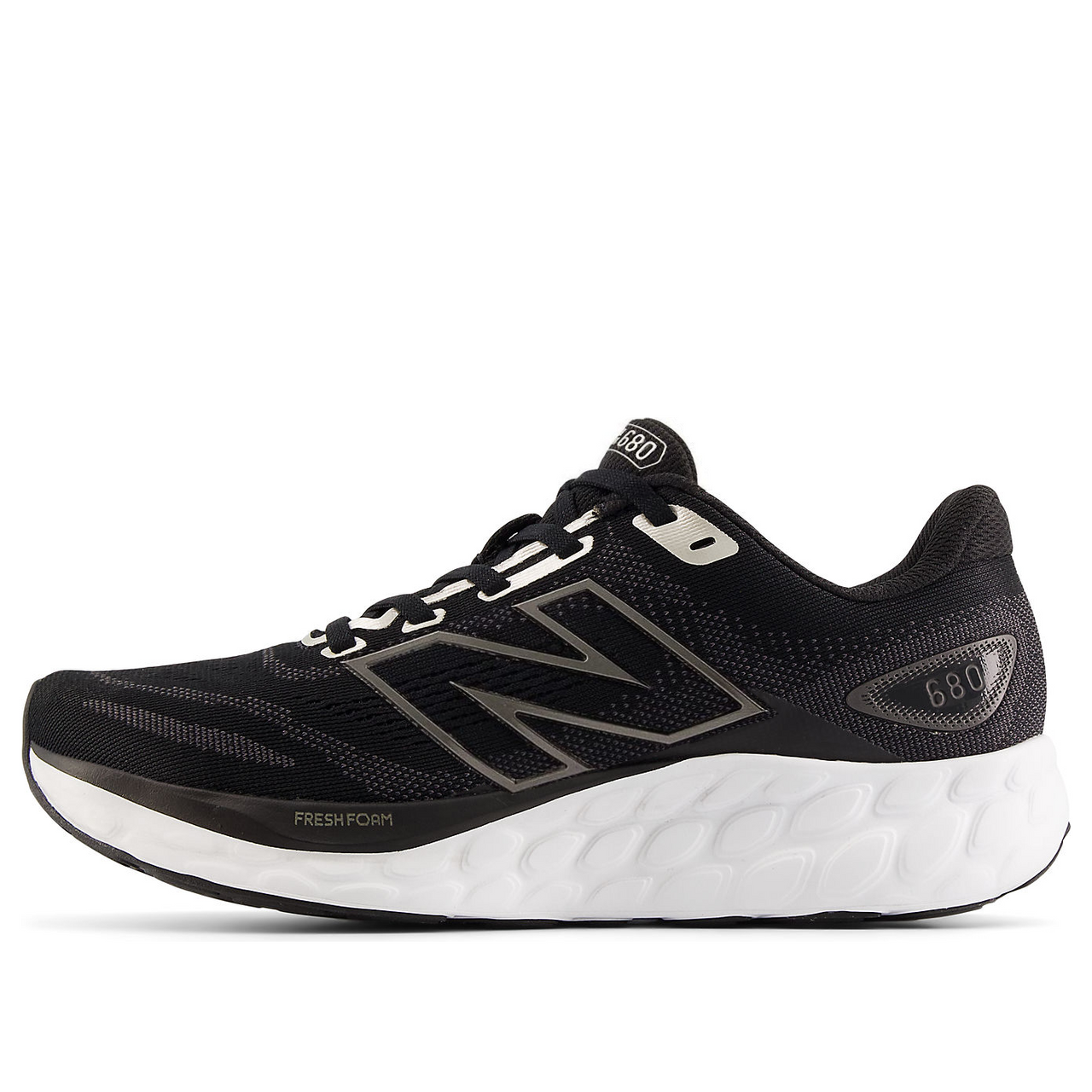 (WMNS) New Balance Fresh Foam 680v8 'Black White' W680LK8