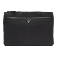 PRADA Fabric Clutch Regular Men's Black