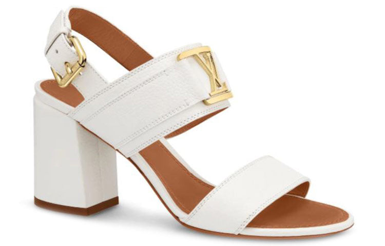LOUIS VUITTON Lv Horizon Sports Sandals 'White Brown' Women's