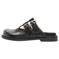 LOEWE Campo Closed Toe Slippers Women's Black