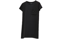 HERMES Short-Sleeved Dresses Women's Black