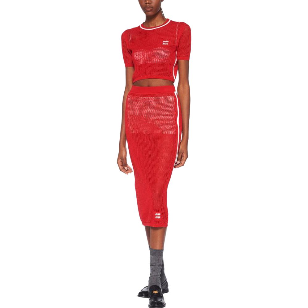 MIU MIU T Shirt Women's Bright Red