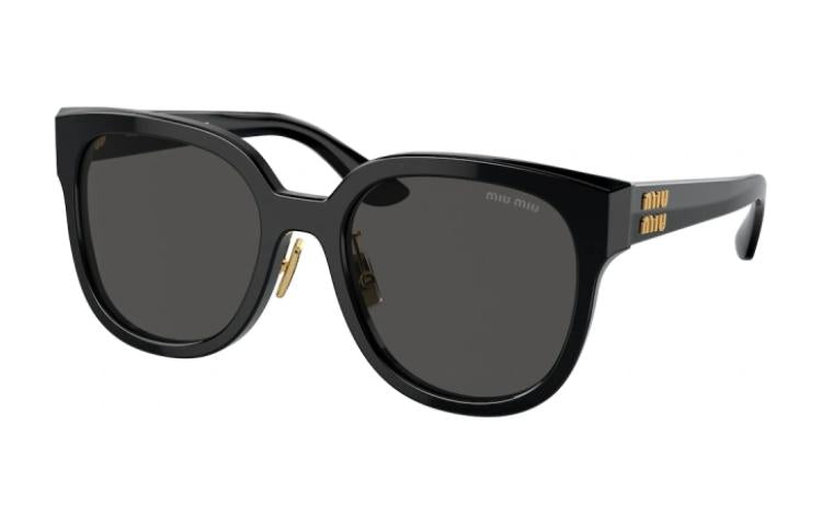 MIU MIU Plastic Square Sunglasses Women's Black