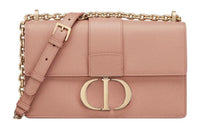 DIOR 30 Montaigne Grained Calfskin Monsta Bag Shoulder Bag Crossbody Bag Regular Women's Nude Pink