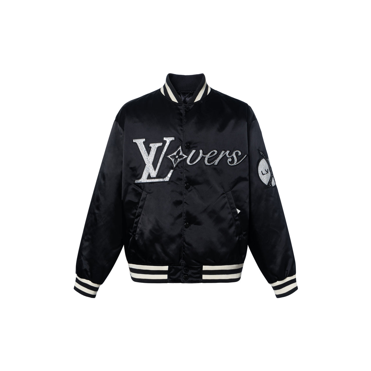 LOUIS VUITTON Embroidered Nylon Baseball Blouson
