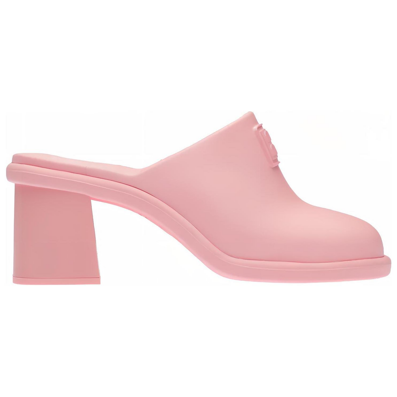 MIU MIU Abrasion Resistant Closed Toe Slippers Women's Pink