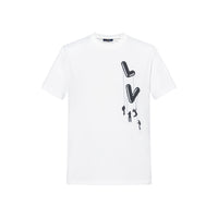 LOUIS VUITTON Floating LV Printed T-shirt