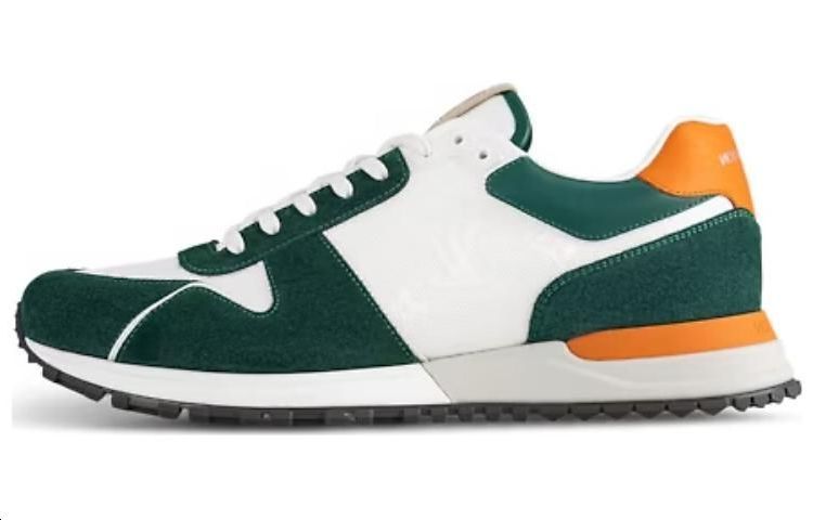LOUIS VUITTON Run Away Sneakers 'White Green Orange'