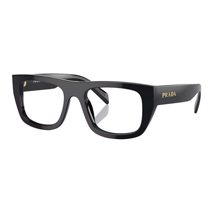 PRADA Eyewear Matte Rectangle frame Glasses