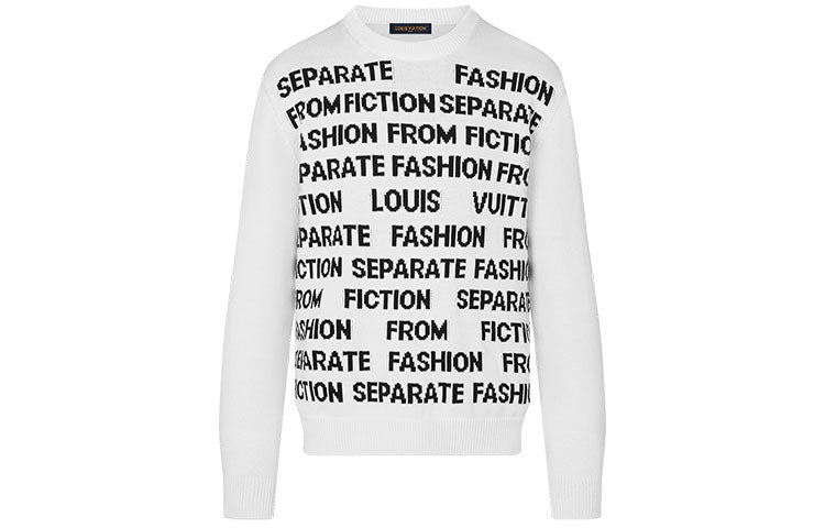 LOUIS VUITTON Sweater Men's White