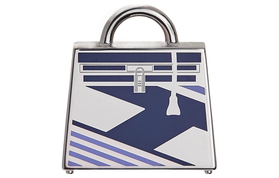 HERMES Pendants Unisex Dark Purple