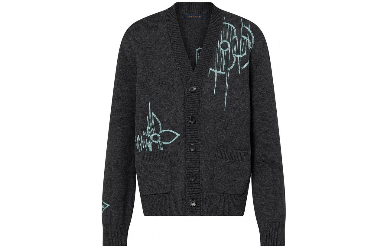 LOUIS VUITTON Sweater Men's Black
