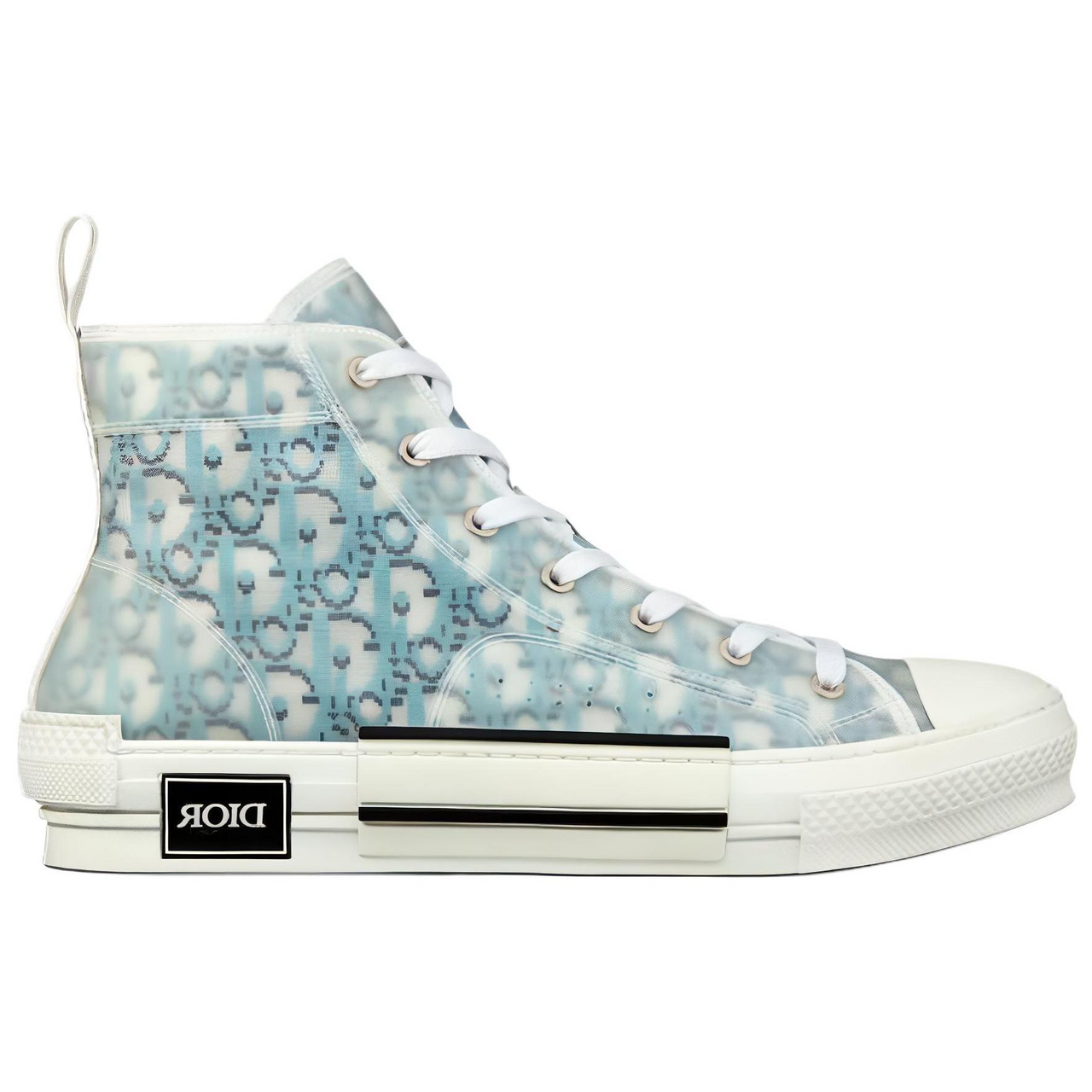 DIOR B23 High Top Blue Oblique Pixel