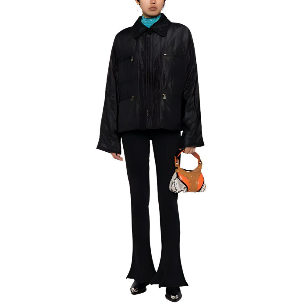 CHANEL 2000 Padded Zip-up Jacket
