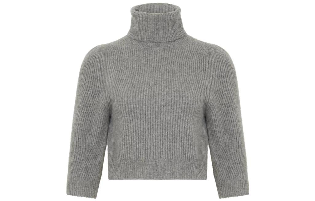 CELINE FW22 Cashmere Sweater Women's Gray