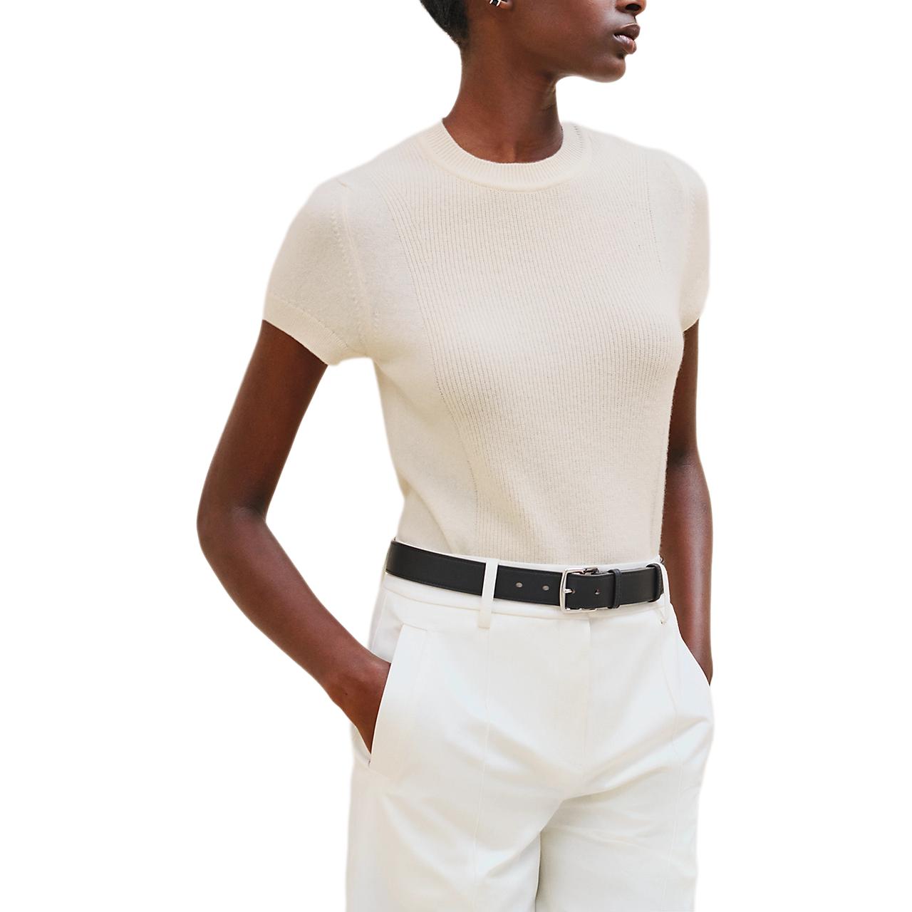 HERMES FW24 Knitwear Women's White