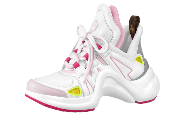 LOUIS VUITTON Archlight 1.0 Sneakers 'White Pink Red' Women's