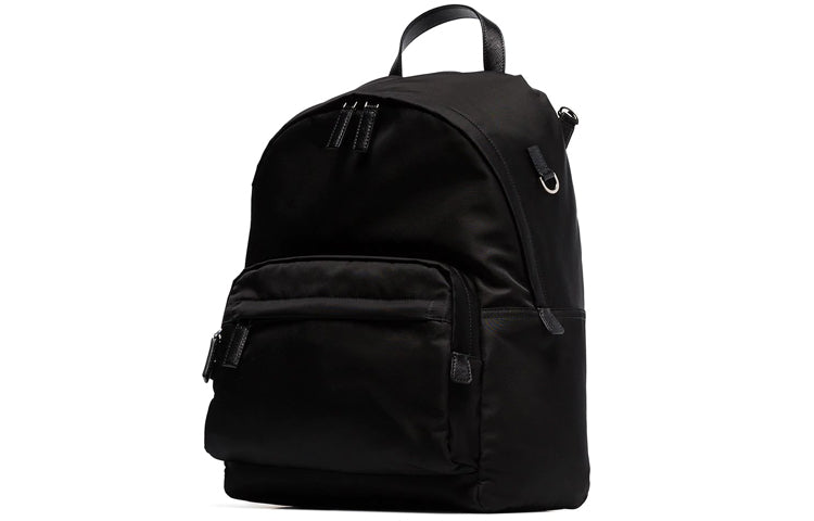 PRADA Fabric Backpack Regular Unisex Black