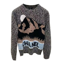 CHANEL NEIGE Ski Series 24 New Fall And Winter Arrivals Sweater Women's Gray