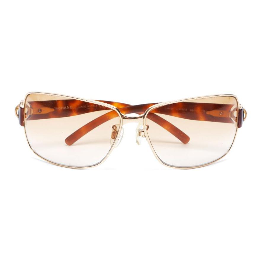CHANEL 2000s Cc Mark Sunglasses