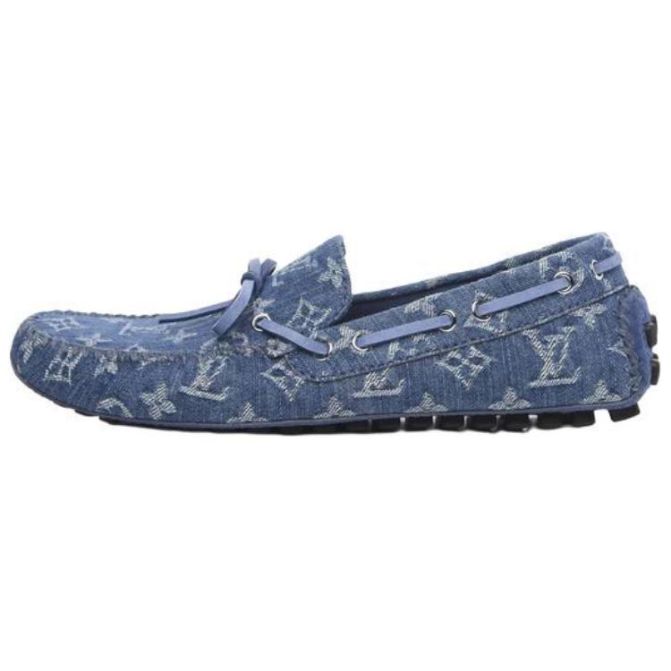 LOUIS VUITTON Arizona Loafers 'Denim Monogram'