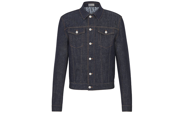 DIOR Denim Jacket Oblique Lining