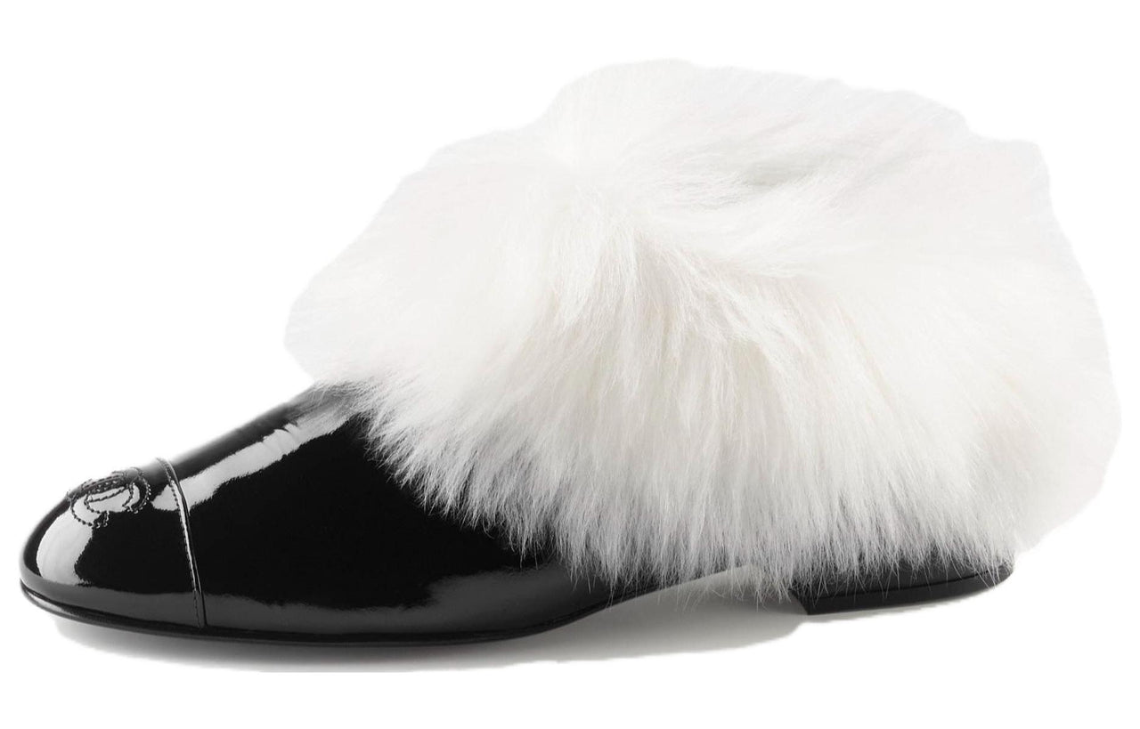 CHANEL Casual Single Shoes Women's Black