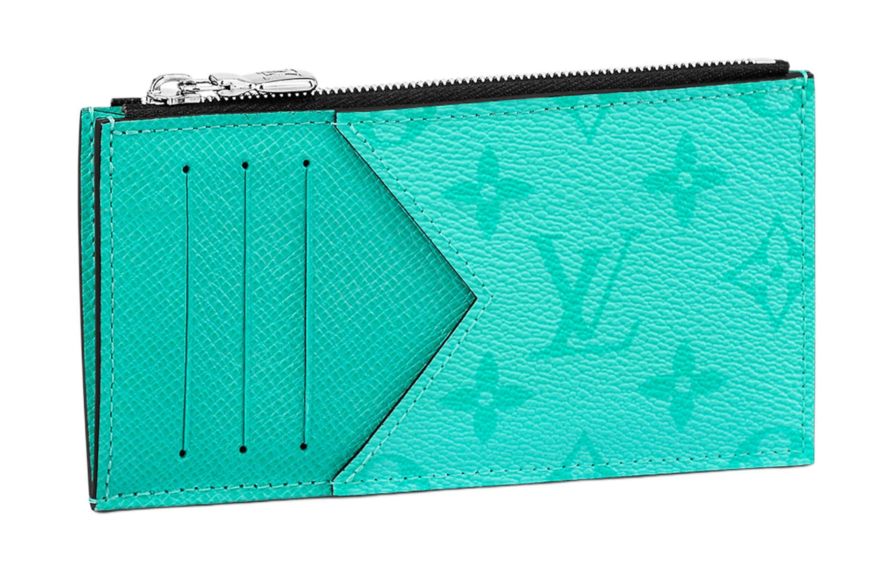 LOUIS VUITTON Coin Card Holder Miami Green