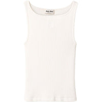 MIU MIU FW24 Tank Top Women's White