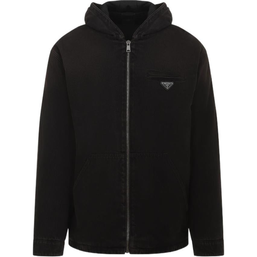 PRADA Zip Up Hooded Jacket