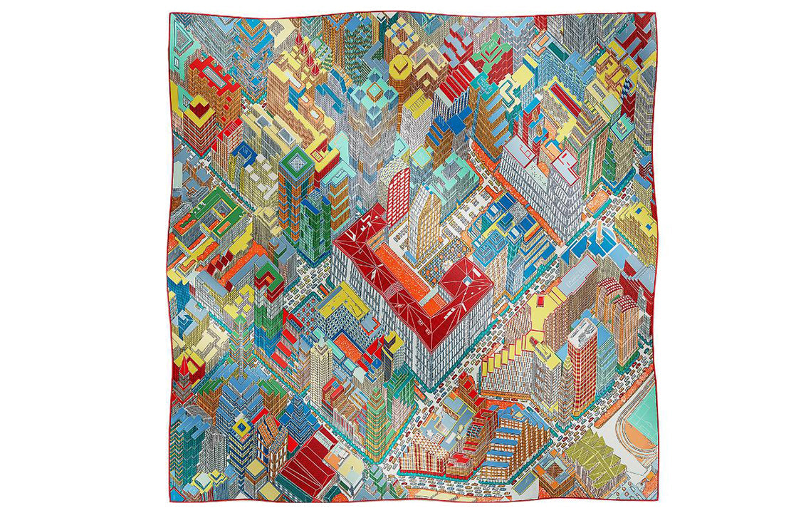 HERMES Silk Scarves Women's