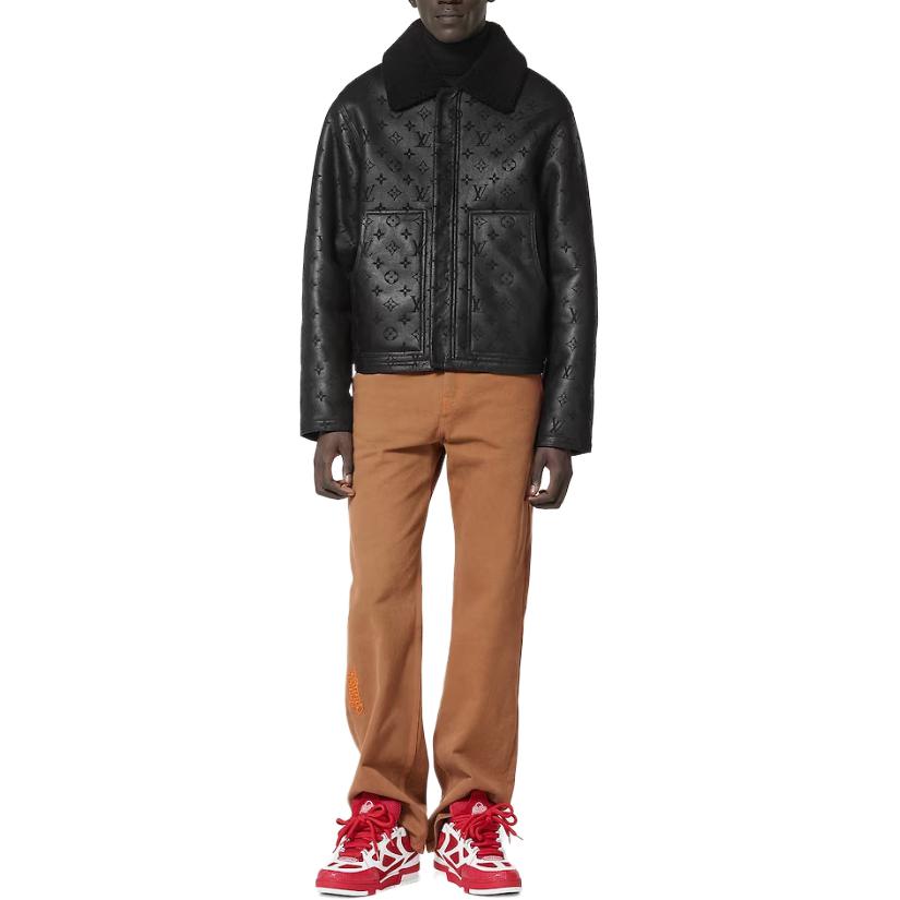 LOUIS VUITTON Jackets & Coats Men's Black