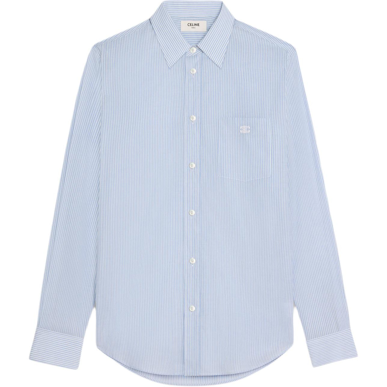 CELINE Striped Loose Fit Shirt