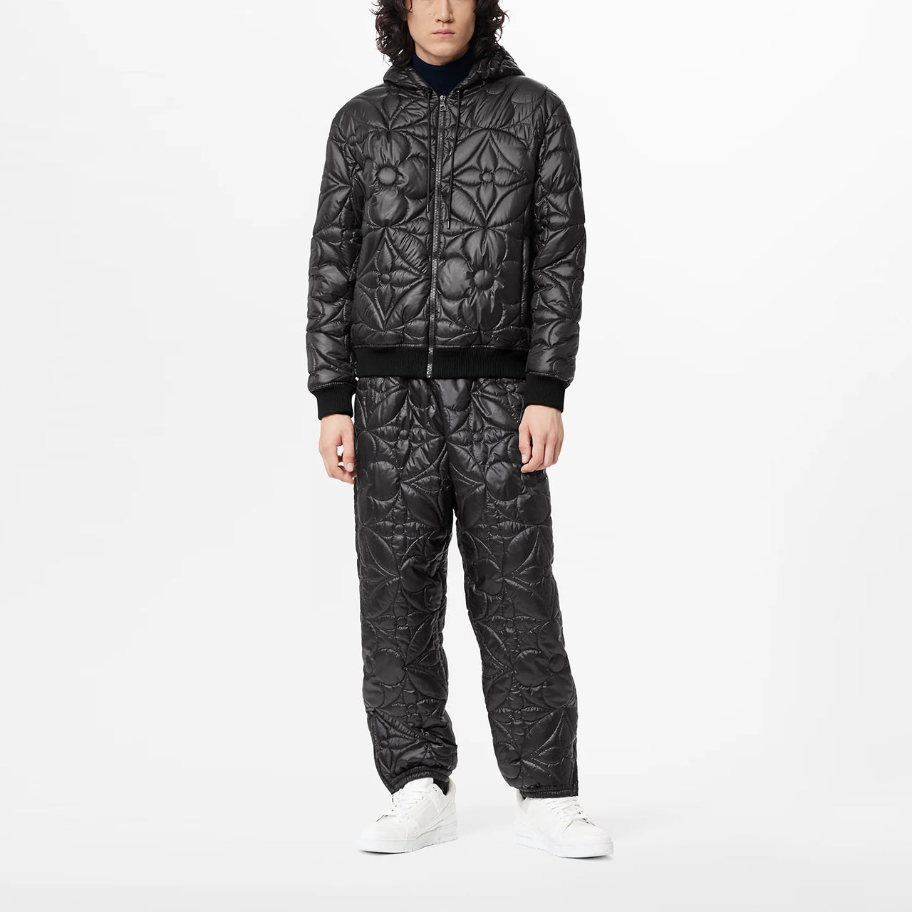 LOUIS VUITTON FW21 Puffer Jacket Men's Black