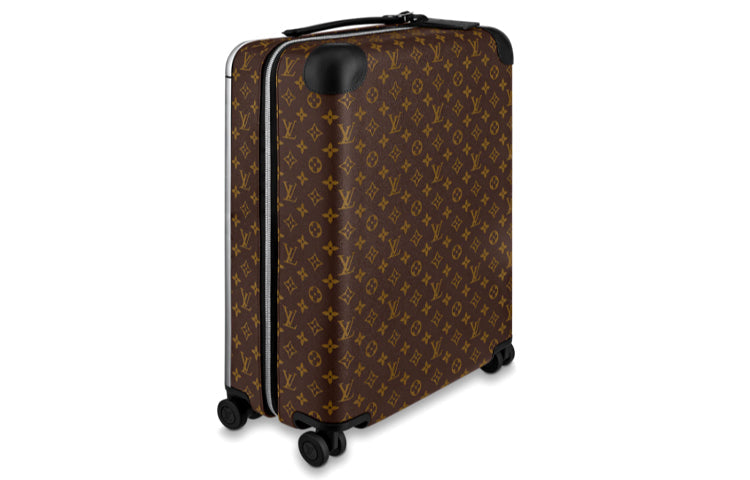 LOUIS VUITTON LV Horizon Monogram Canvas Trolley Bag 20 Inch Unisex Brown