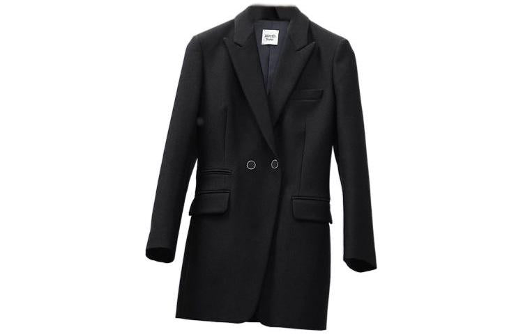 HERMES FW22 Business Suits Coats Women's Black