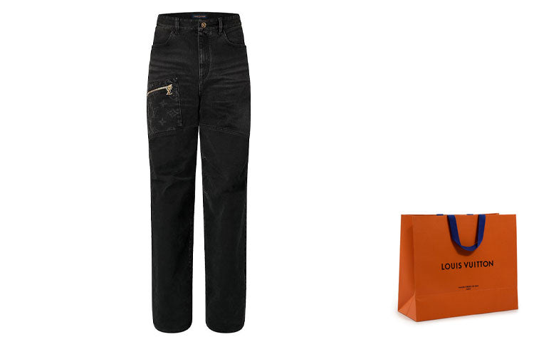 LOUIS VUITTON Denim Workwear Pants