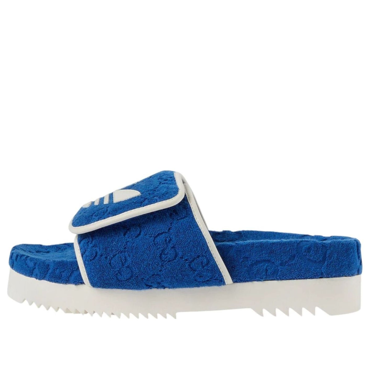 adidas x Gucci GG Platform Sandal 'Blue' 702412UU0104160