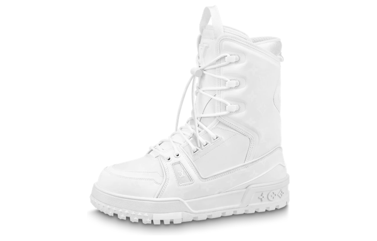LOUIS VUITTON Warm Snow Boots Men's White