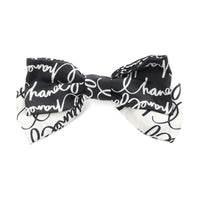 CHANEL Pre-Owned 1986-1988 Logo-print Bow Hair Clip