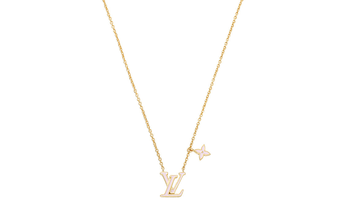 LOUIS VUITTON M02147 Lv Iconic Enamel Necklace
