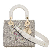 DIOR Lady DiorMy ABCDior Calfskin Shoulder Bag, Crossbody Bag, Handbag Trumpets Women's Latte