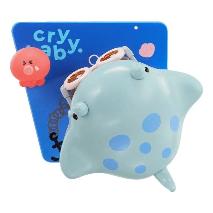 Pop Mart Crybaby Cry Me an Ocean Series Fridge Magnet 'The Manta Ray' PPMT-2605-0022-1139484203