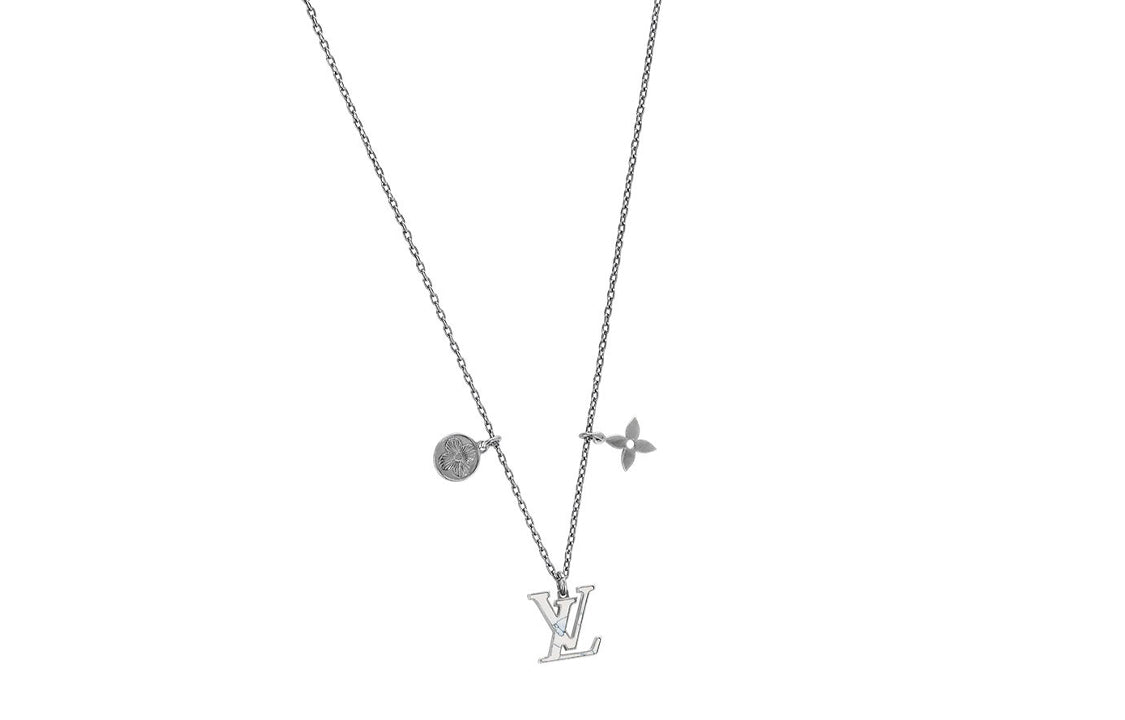 LOUIS VUITTON Brass Necklaces Unisex