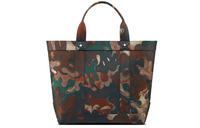 DIOR PETER DOIG Collaboration Canvas Bag Messenger Bag Shoulder Bag Crossbody Bag Handbag Men's Brown Camouflage