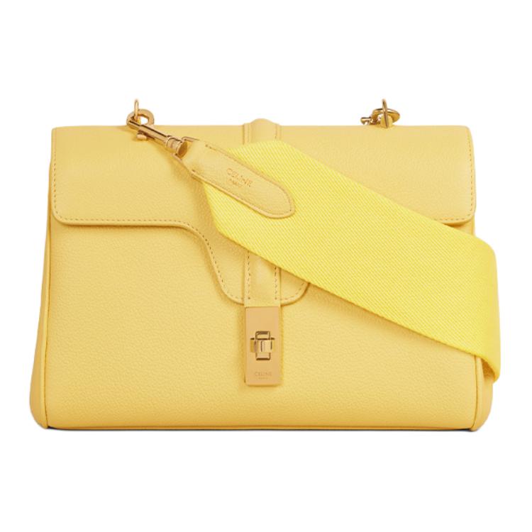 CELINE Grained Calfskin Handheld Portable Crossbody Bag, Shoulder Bag Women's