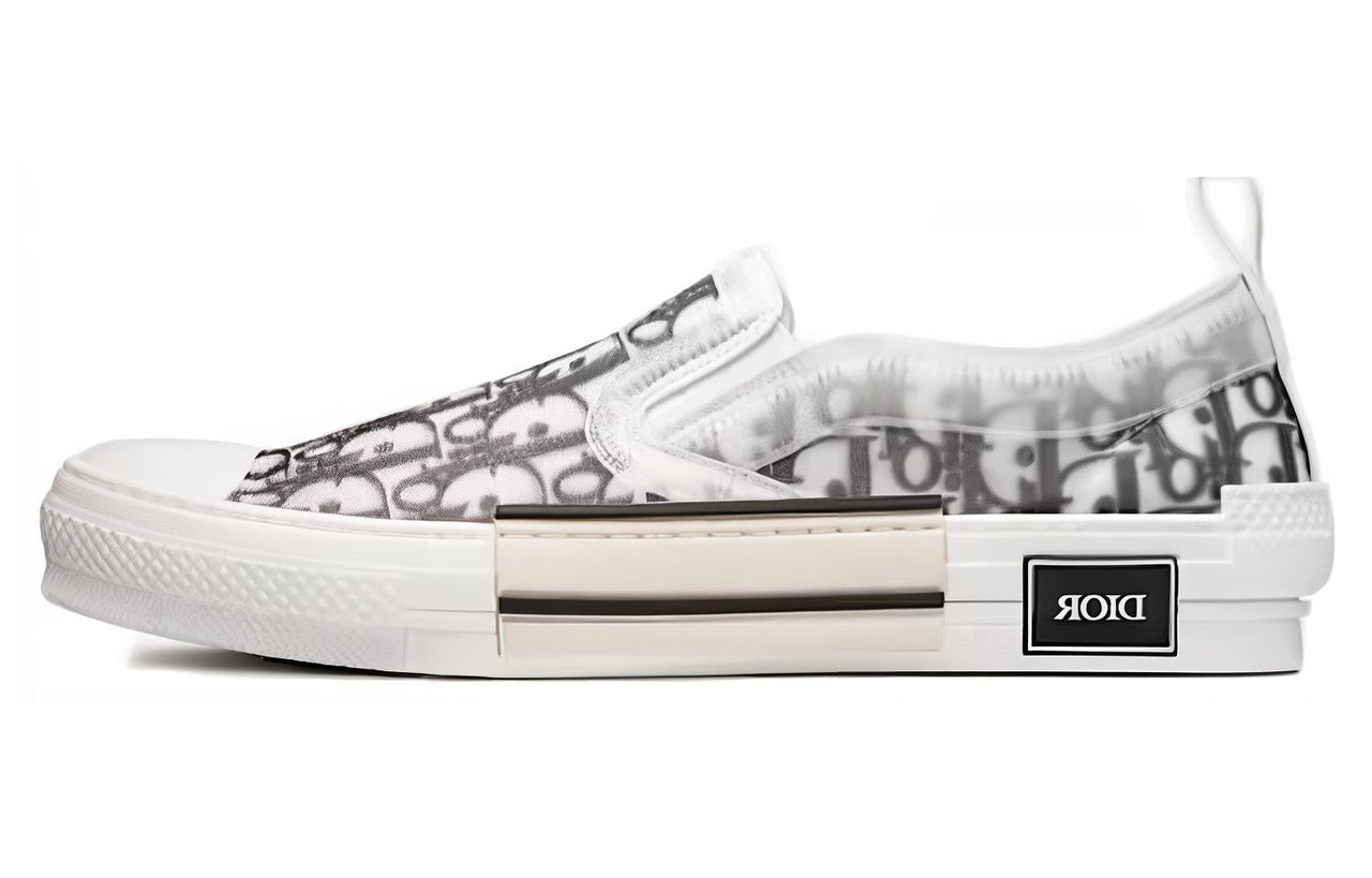 DIOR B23 Stylish Skateboarding Shoes Men's Black White